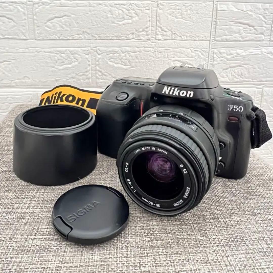 ⭐︎【値下げ】⭐︎ Nikon F50 一眼レフカメラ Sigmaレンズセット
