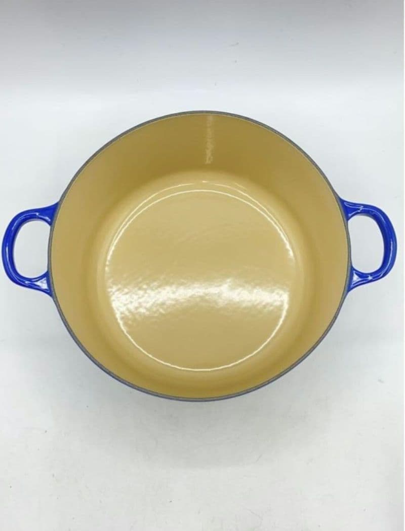 LE CREUSET ココット ロンド 24cm ブルー