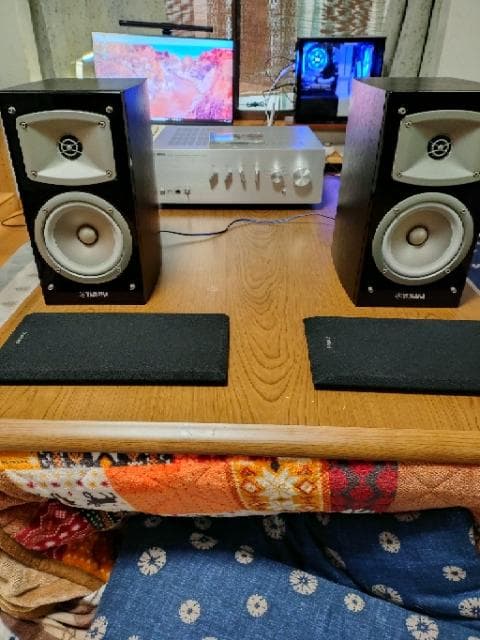 YAMAHA 2ウェイスピーカー（ブラック） 2台セット　NS-B330(B)