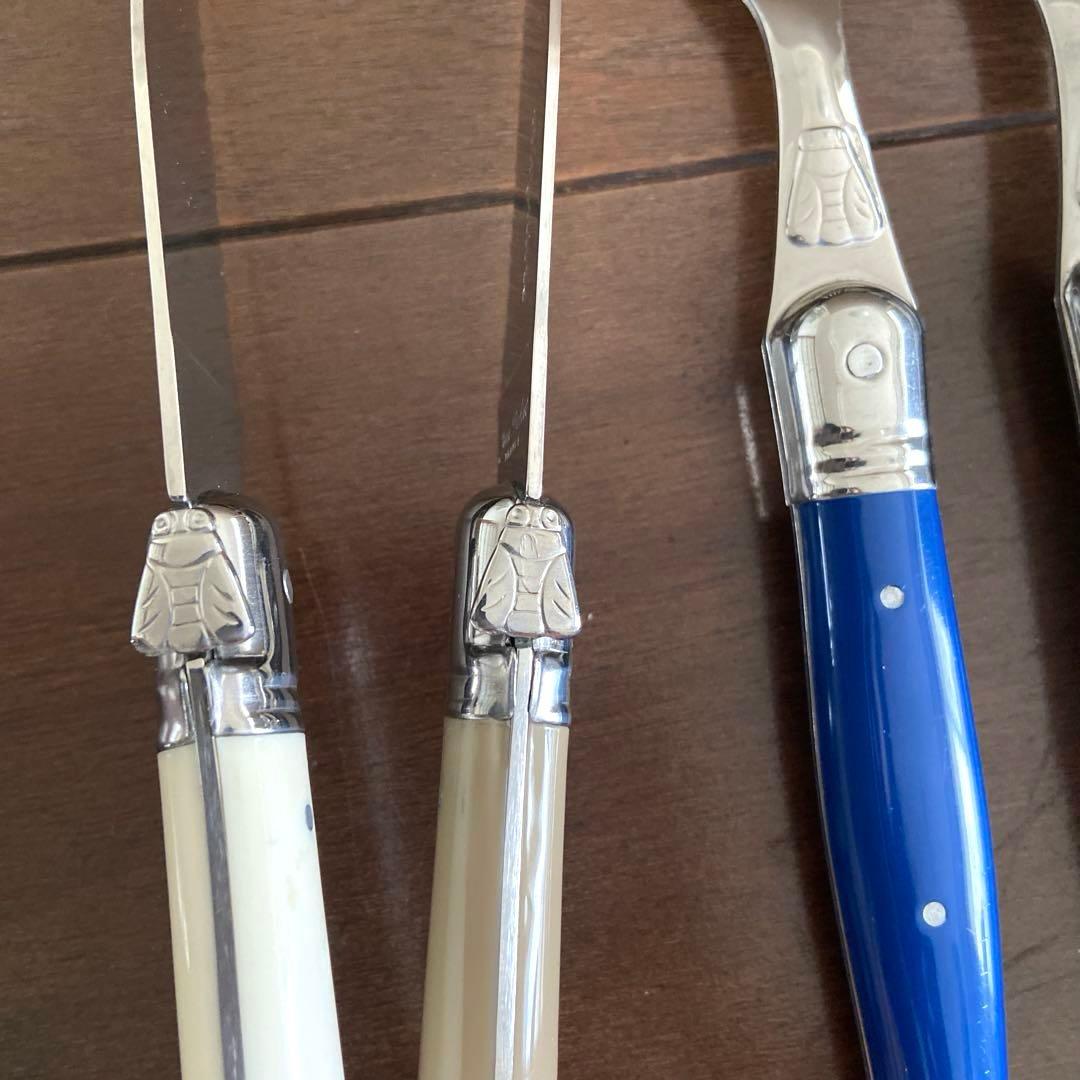 【ケンコウタイ様用】ジャン デュボ ライヨール スプーン、フォーク、ナイフ 8本