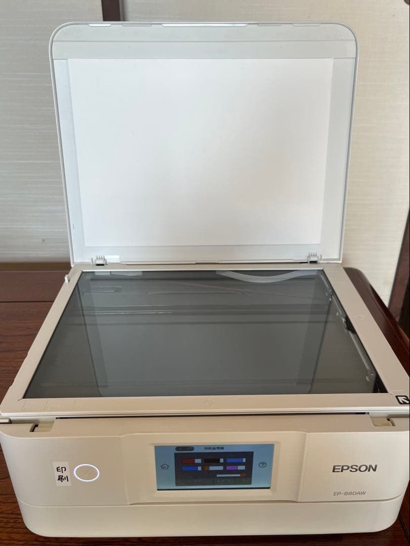 ジャンク　エプソン　カラリオ　プリンター　EP-880AW インク付き