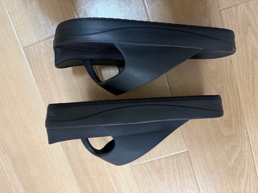 Racbaki ラクバキ　イージーサンダルブラック　Mサイズ