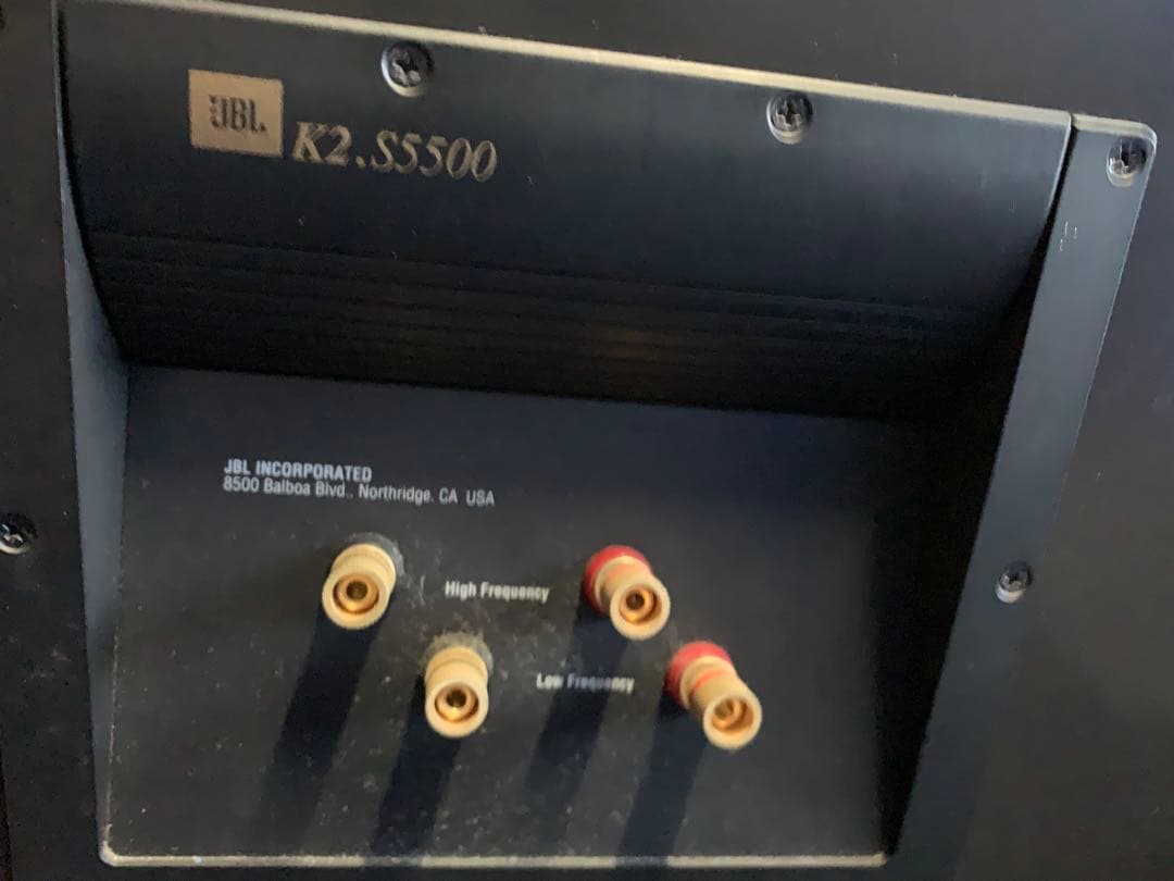 JBL トールボーイ型ペアスピーカー Project K2 S5500 動作良好