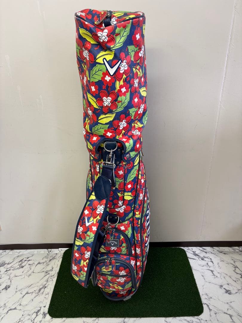 Callaway キャディバッグ 花柄 高級感 デザイン性◎ おしゃれ