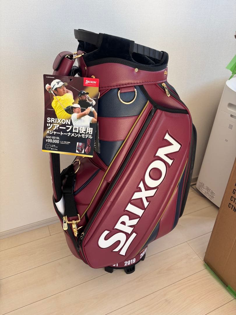Srixon キャディバッグ ボルドー 全英オープン使用モデル