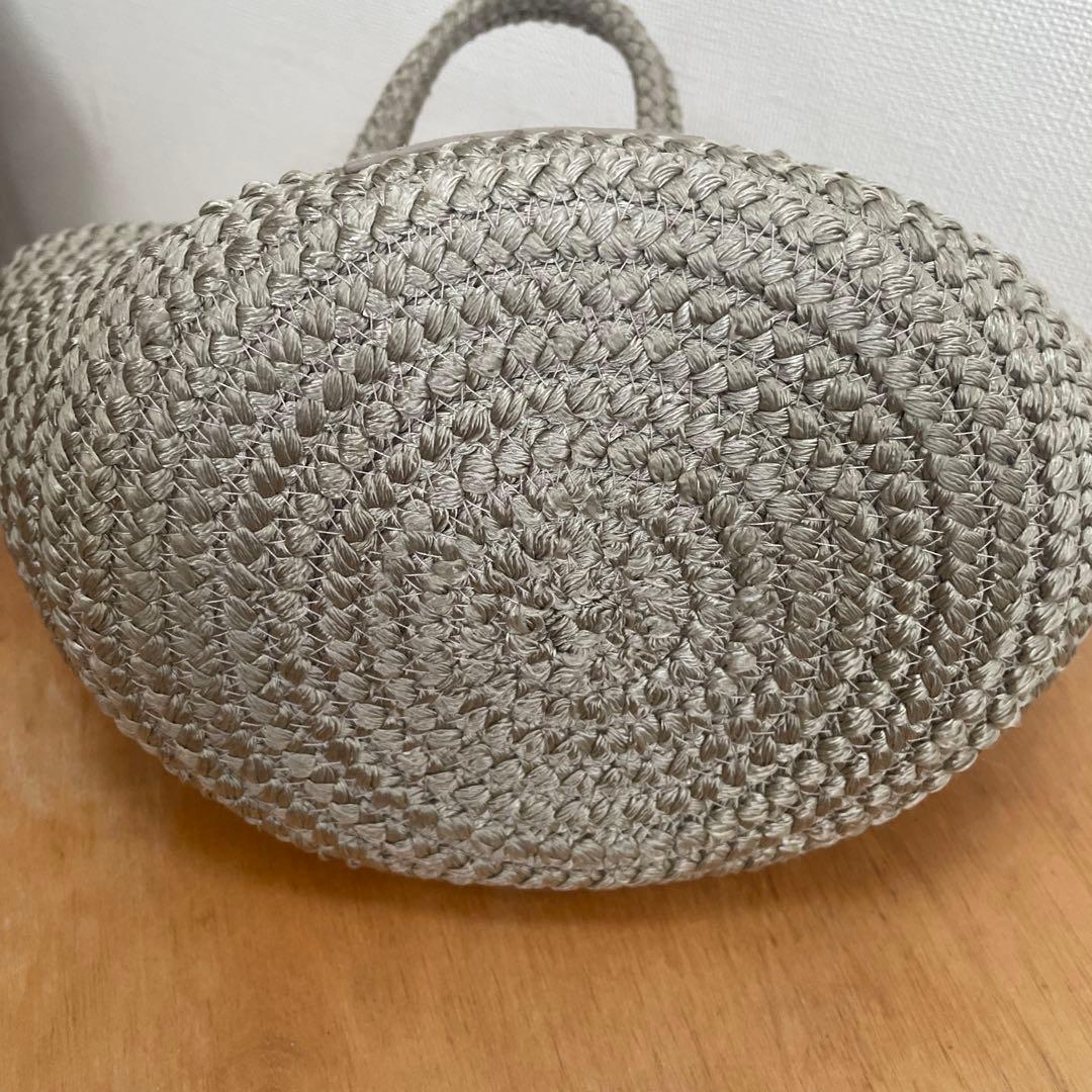 BALENCIAGA かごバッグ グレー