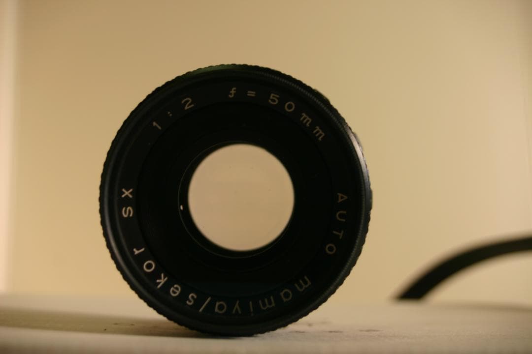 【動作確認済】マミヤMSX500+オートマミヤセコールSX50㎜f2（マミヤ3）