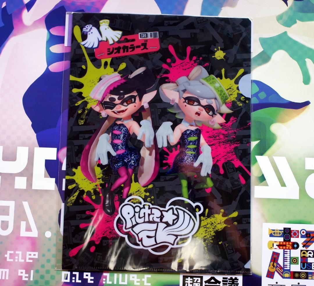 スプラトゥーン シオカライブ テンタライブ バンカライブ ポスター3点+おまけ