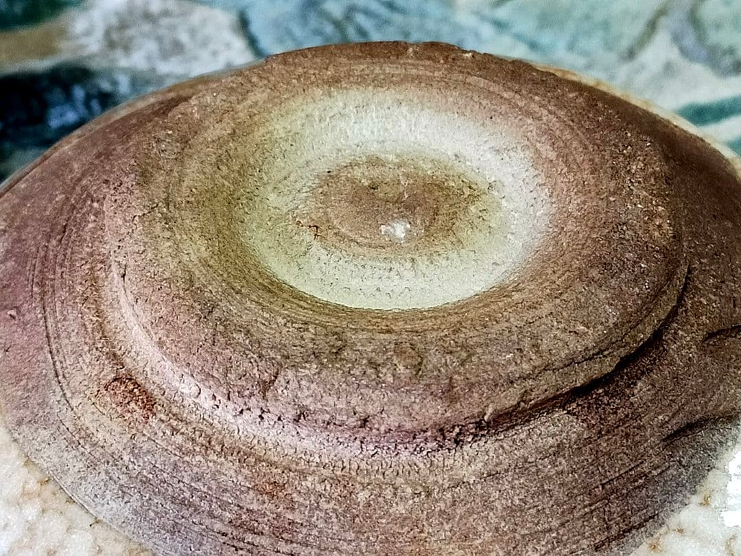 ♥志野♥　茶碗　♥よく使い込まれている　♥美濃焼　骨董　古玩