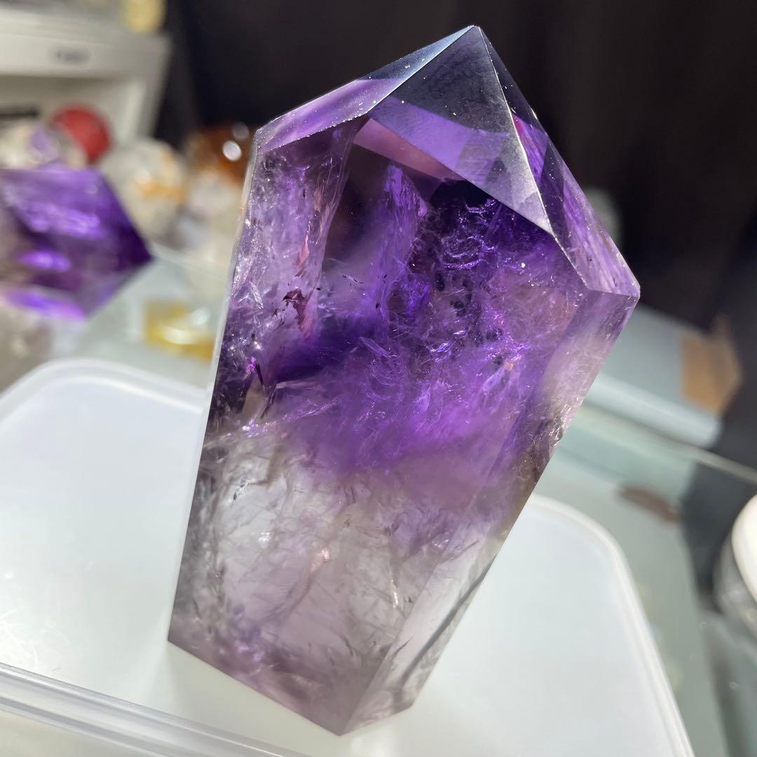 スーパーセール☆ロマネサイト入り☆大きめ☆アメジストポイント