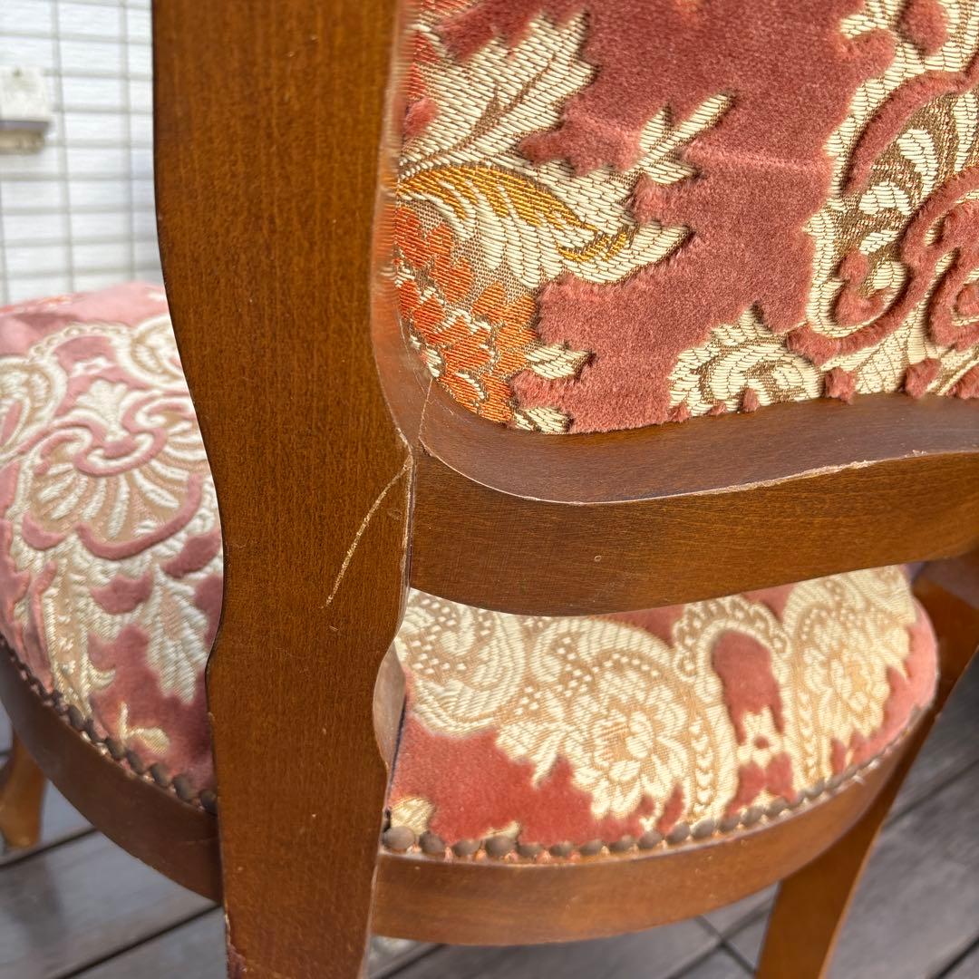 イタリー製　チェア　椅子　検　アンティーク