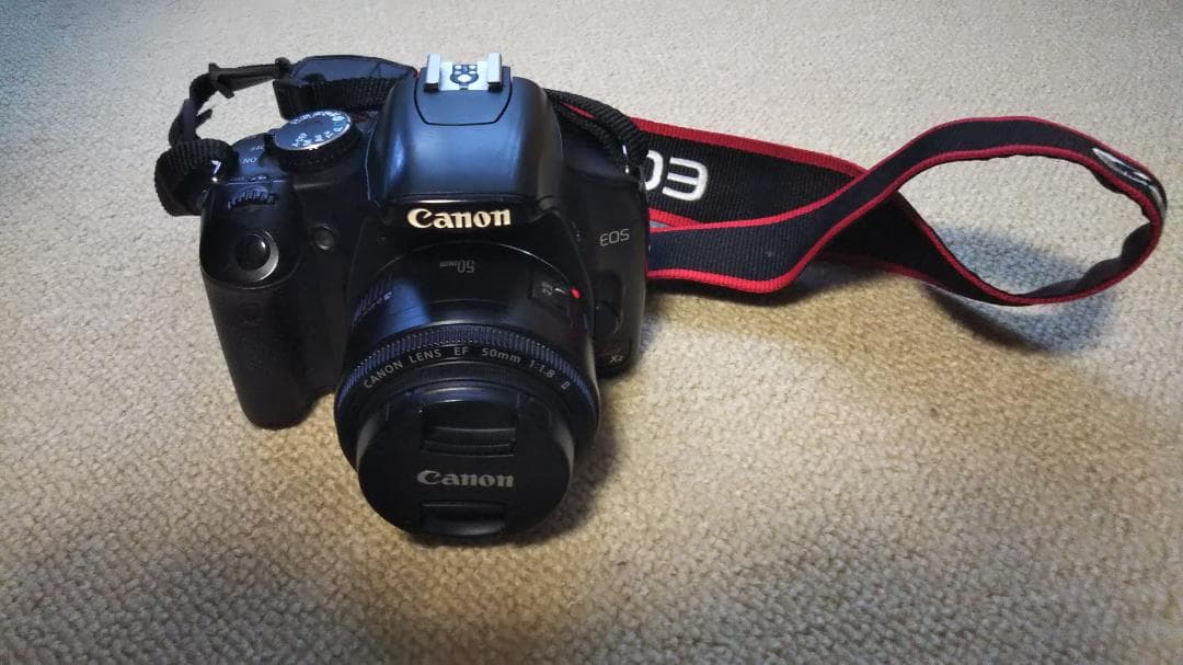 Canon EOS kiss X2 ダブルレンズ