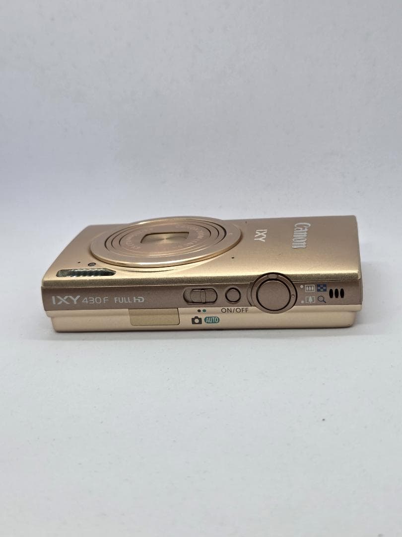 【スマホ転送OK】キャノン Canon IXY 430F ゴールド デジカメ
