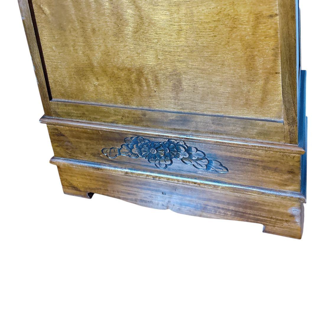 アンティーク風 6段チェスト 木製 レトロ家具 収納タンス おしゃれインテリア