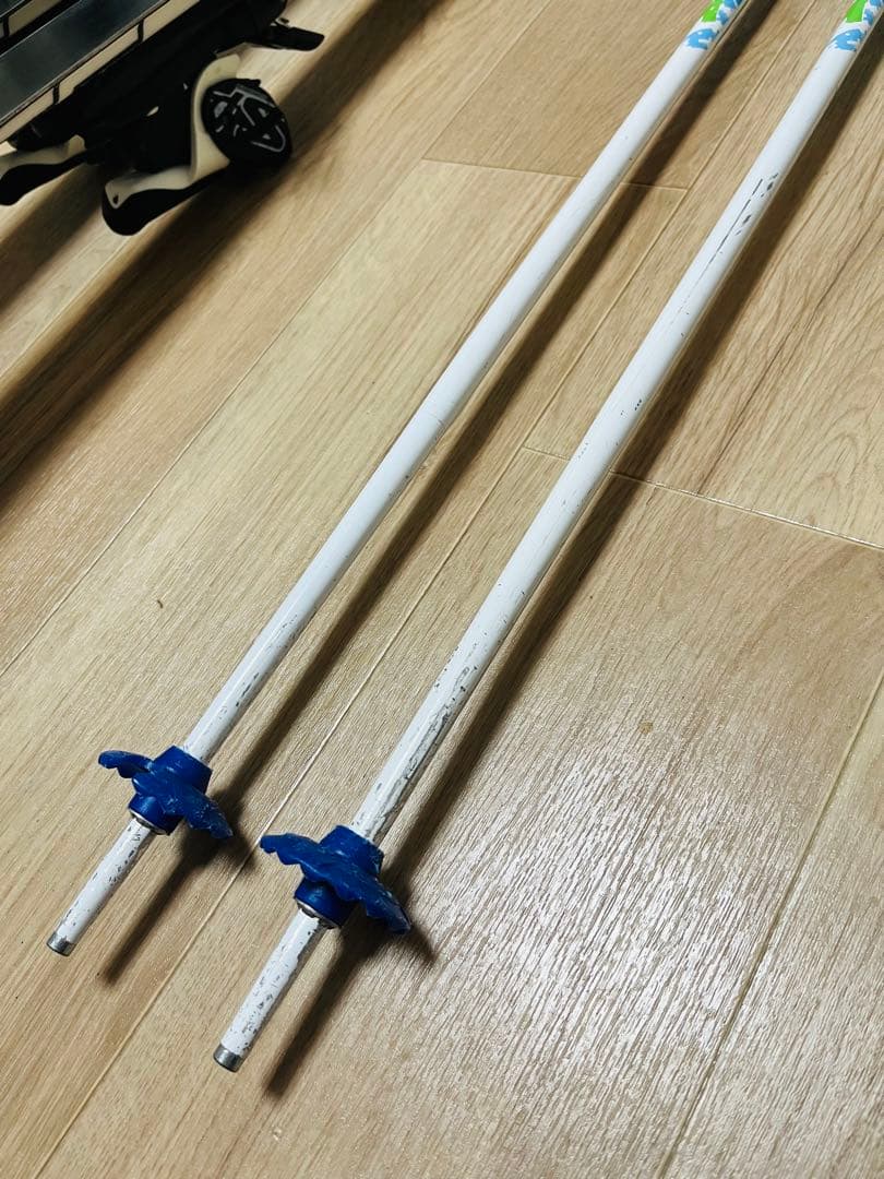 【子供スキーセット】SALOMON 130cm ブーツ ストック他 ケース付属