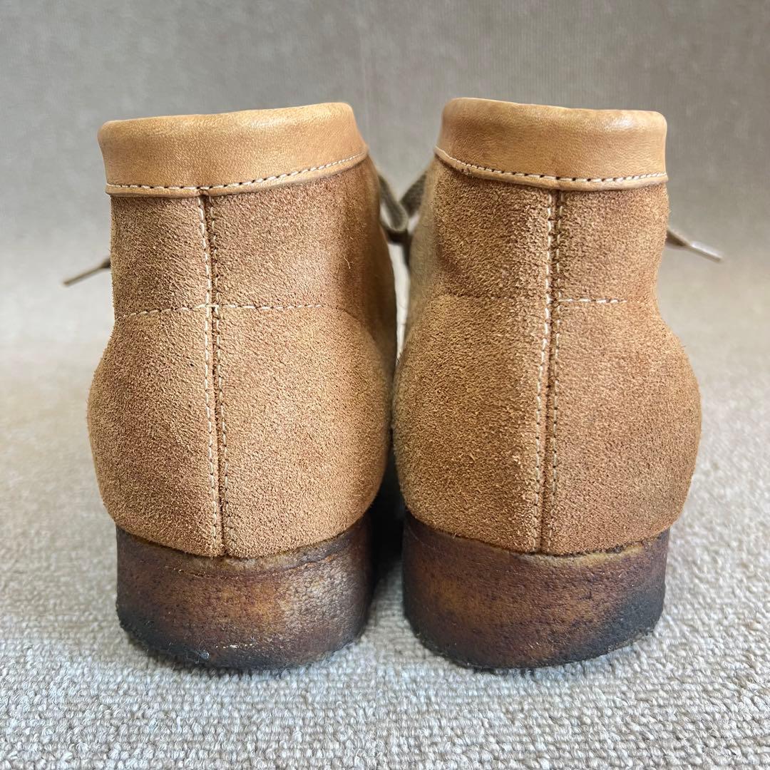 クラークス ワラビー Clarks ライトブラウン スエード UK7.5