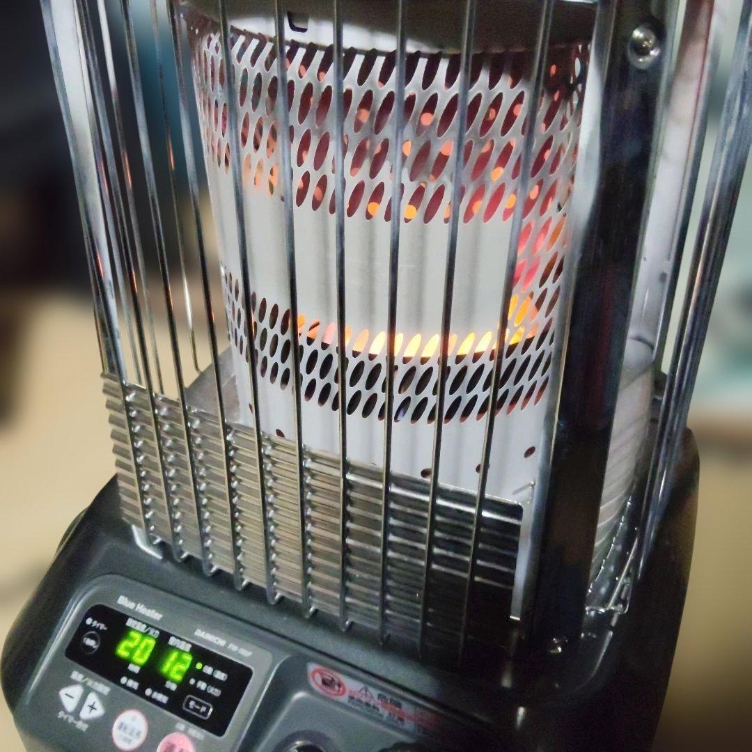 キレイ 木47畳 コンクリ65畳 FM-195F 業務用 ファンヒーター 14年