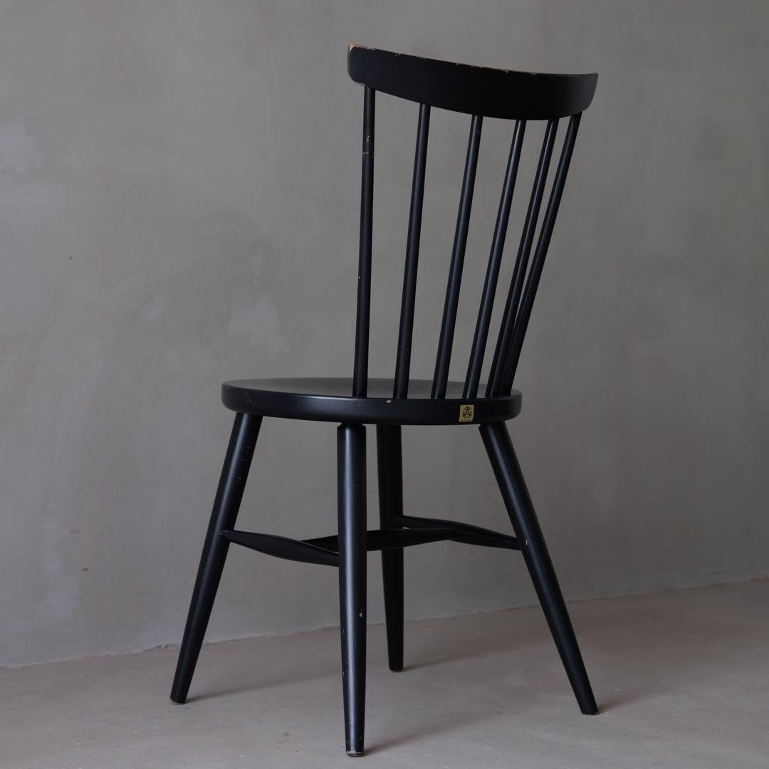 秋田木工 木製ウィンザーチェア A　ダイニングチェア 椅子 ヴィンテージ レトロ