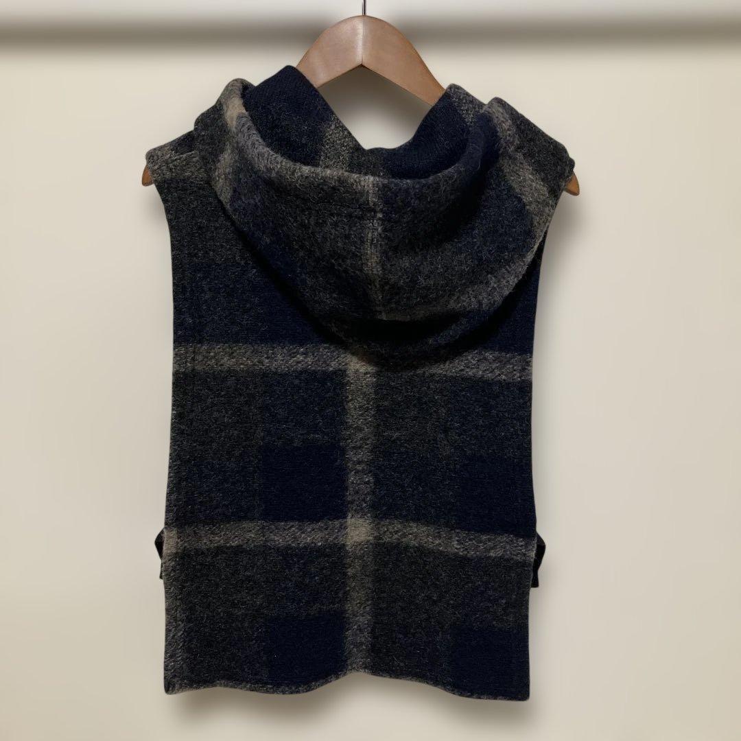 【週末限定】Engineered Garments/フード付チェックベスト