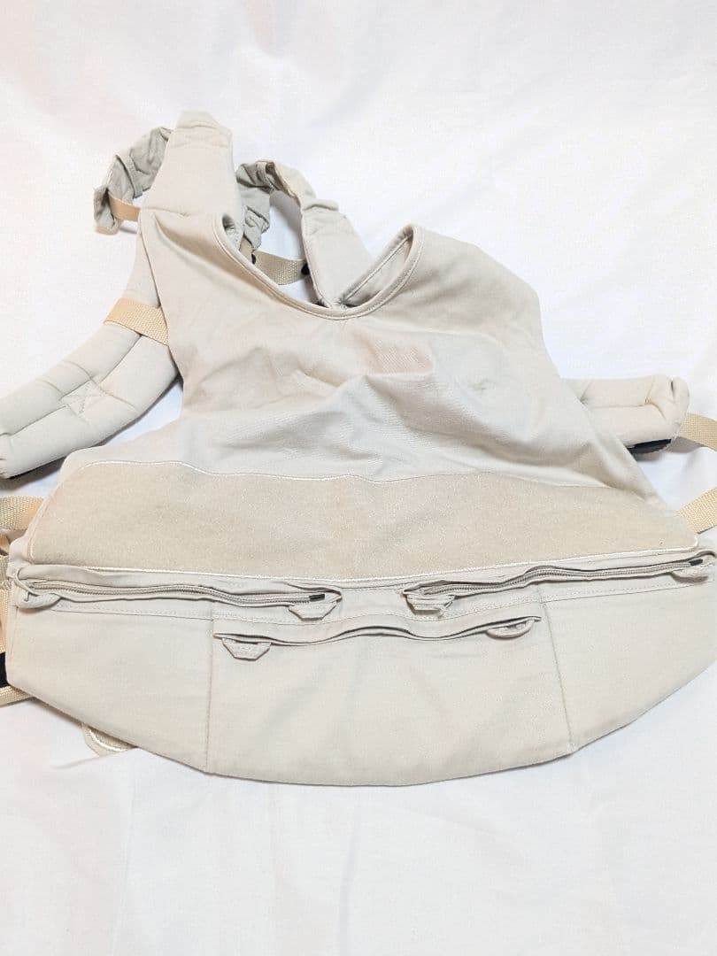良品 napnap 双子用抱っこ紐 ベージュ ふたご抱っこひも