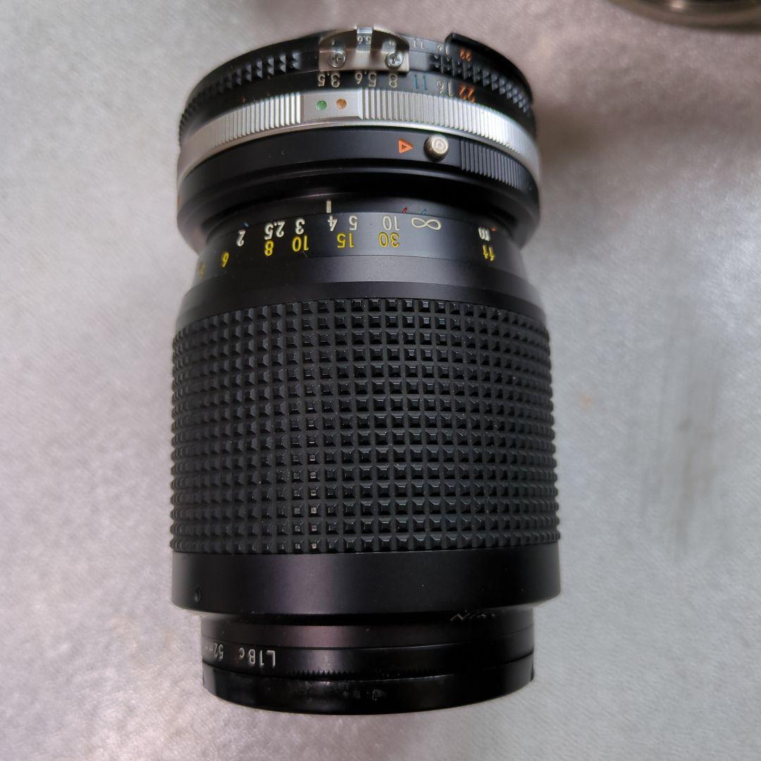 Nikon FE2 一眼レフカメラ シルバー　+レンズ+ケース