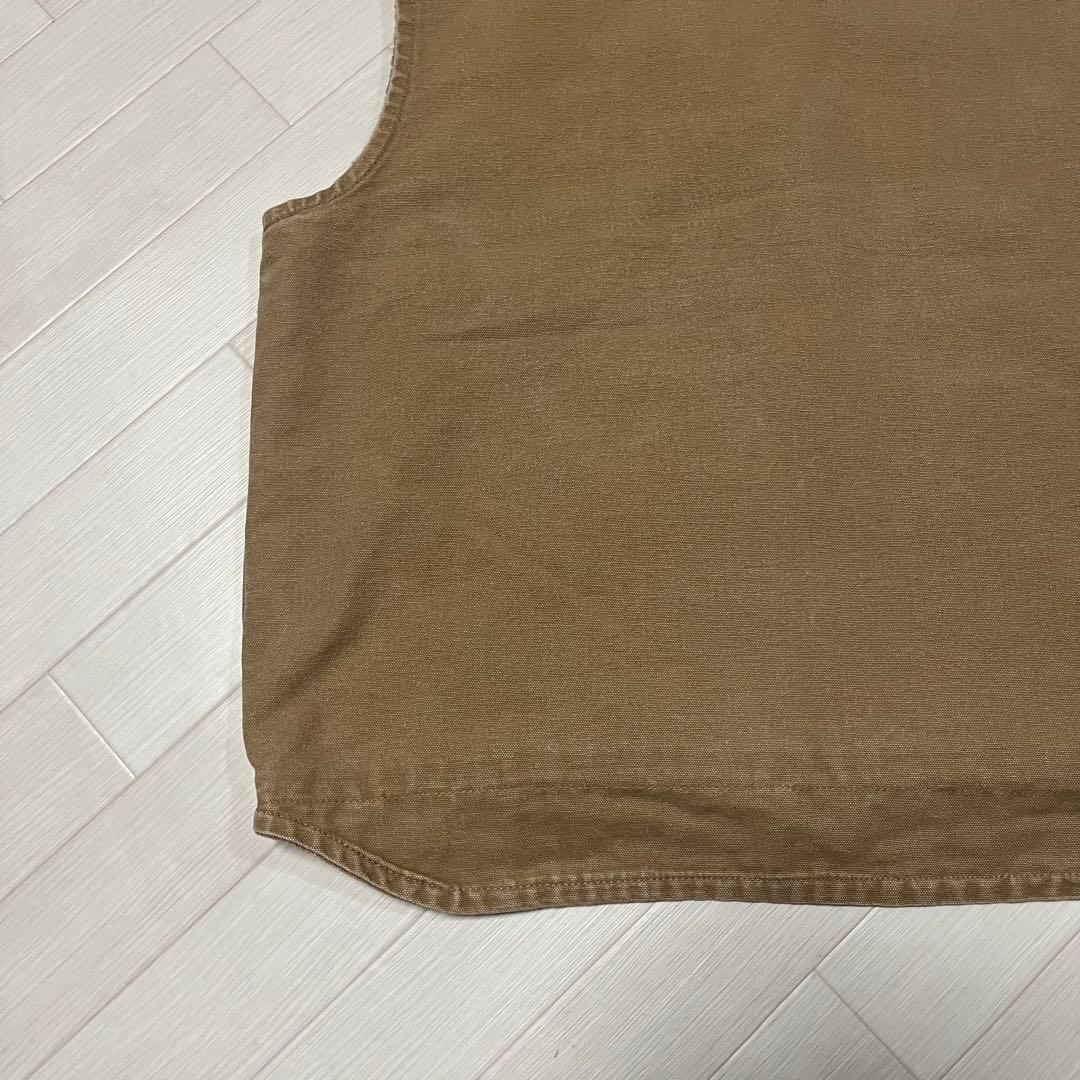 Carhartt ダック地ベスト 裏地ボア Lサイズ