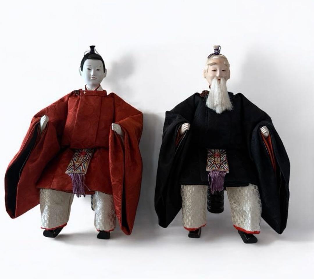 ヴィンテージ 京人形 雛人形 随身