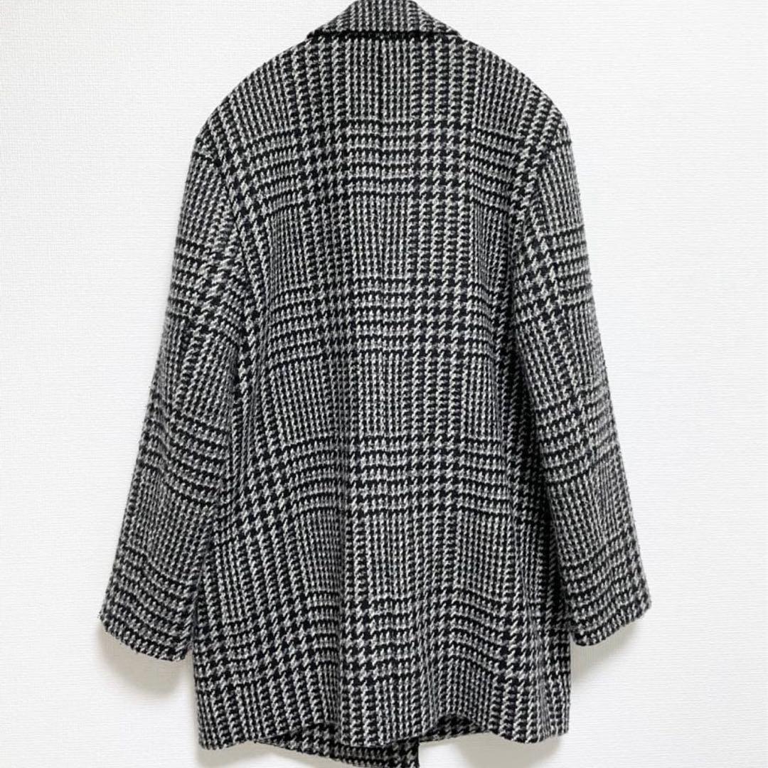 allureville アルアバイル グレンチェック ジャコットコート アウター