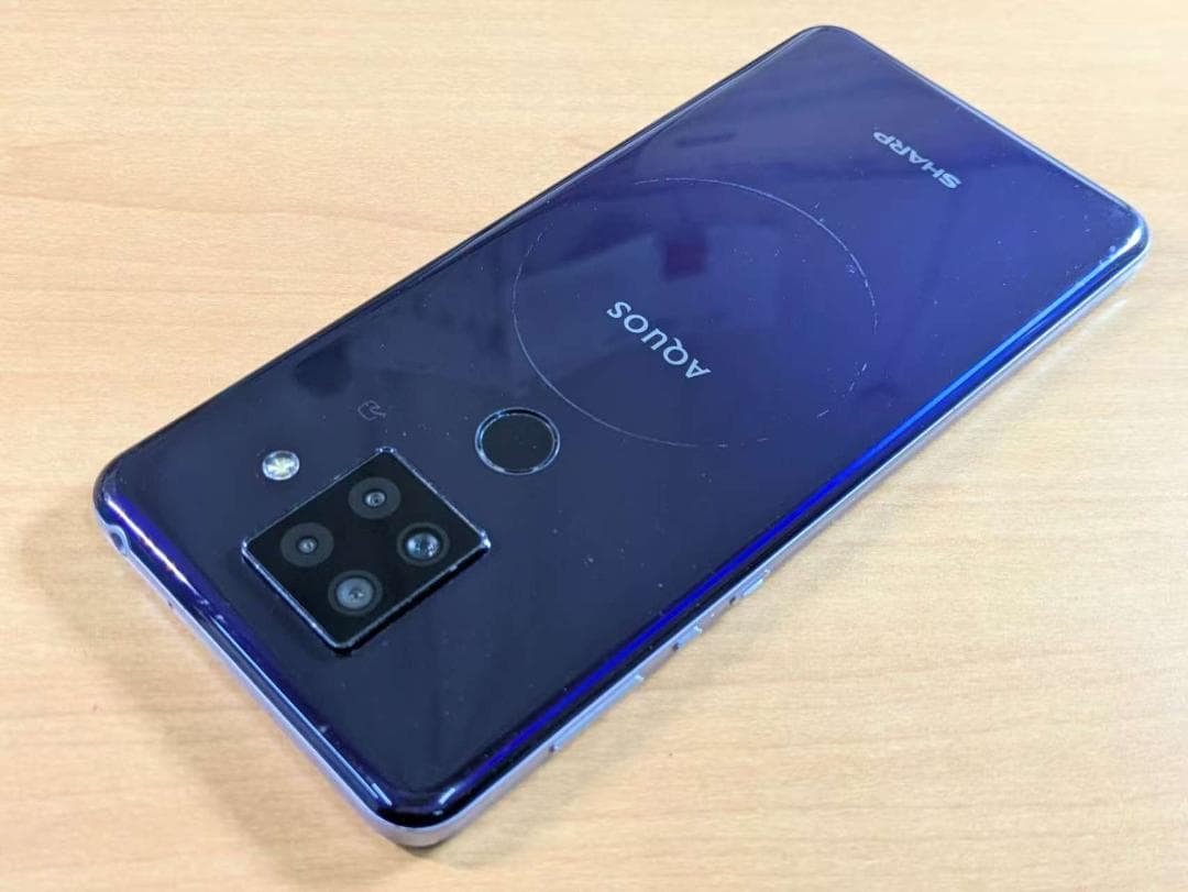 スマートフォン本体 011000B AQUOS sense4 plus SH-M16 128GB