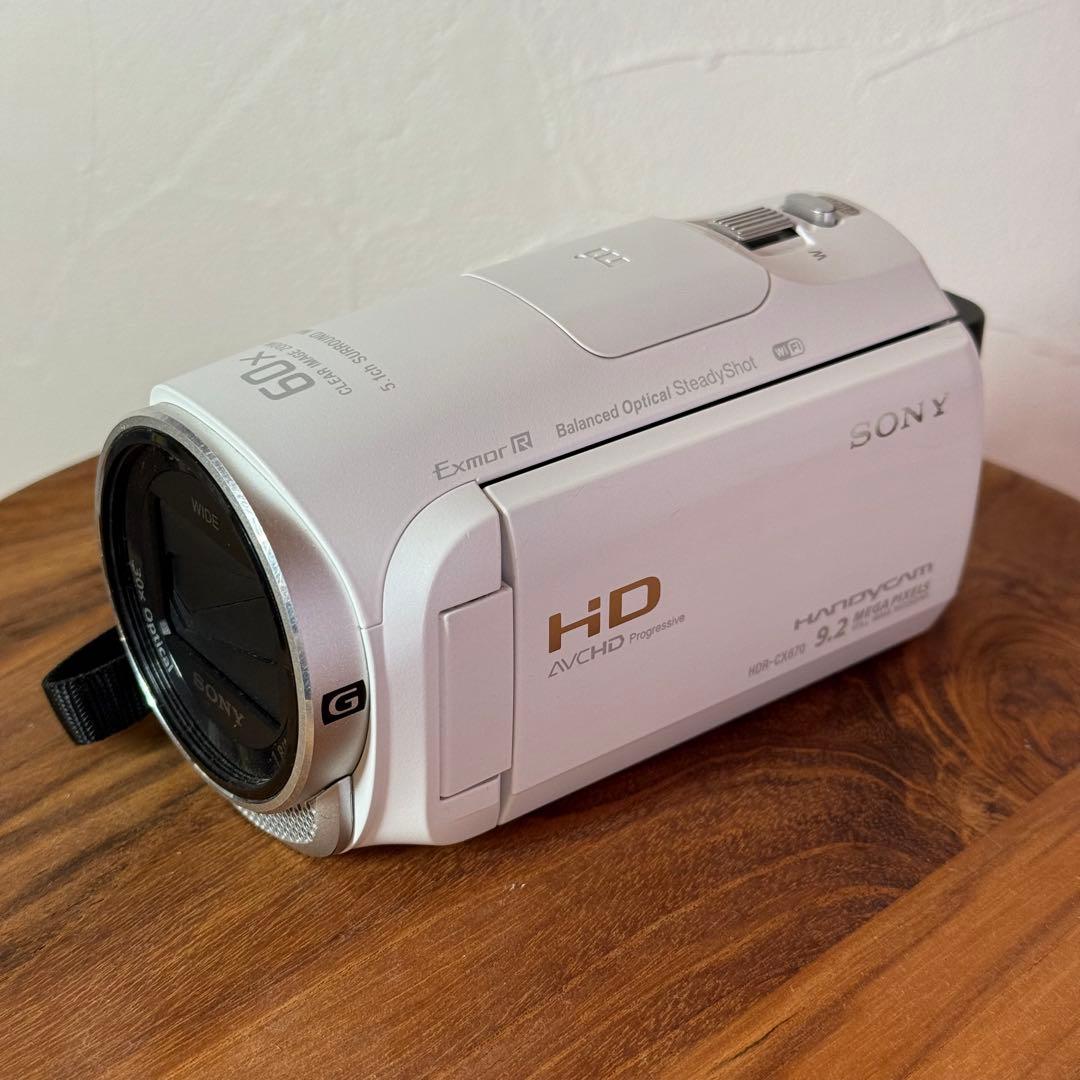 SONY HDR-CX670 ビデオカメラ 付属品あり