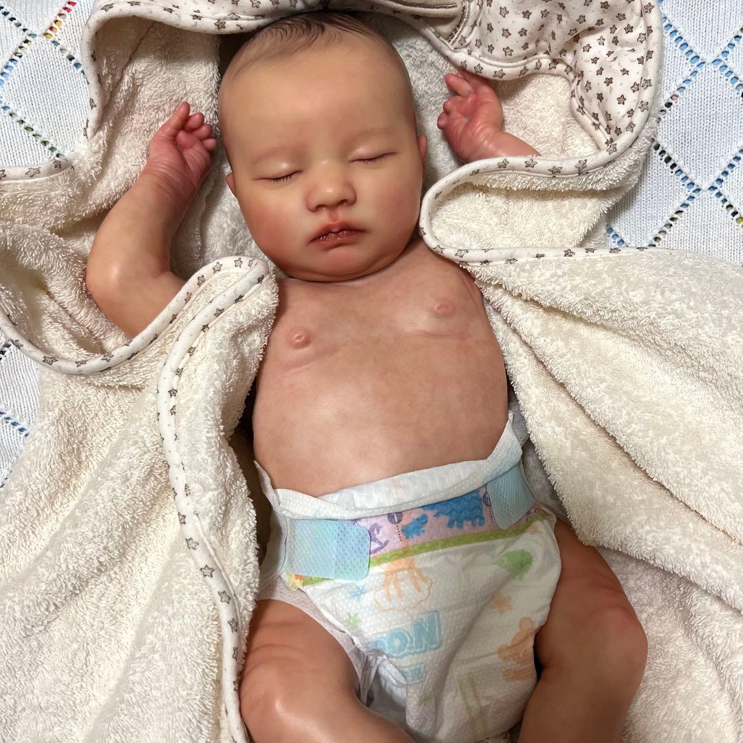 寝んねの赤ちゃん( ᵕᴗᵕ )✩⡱リボーンドール