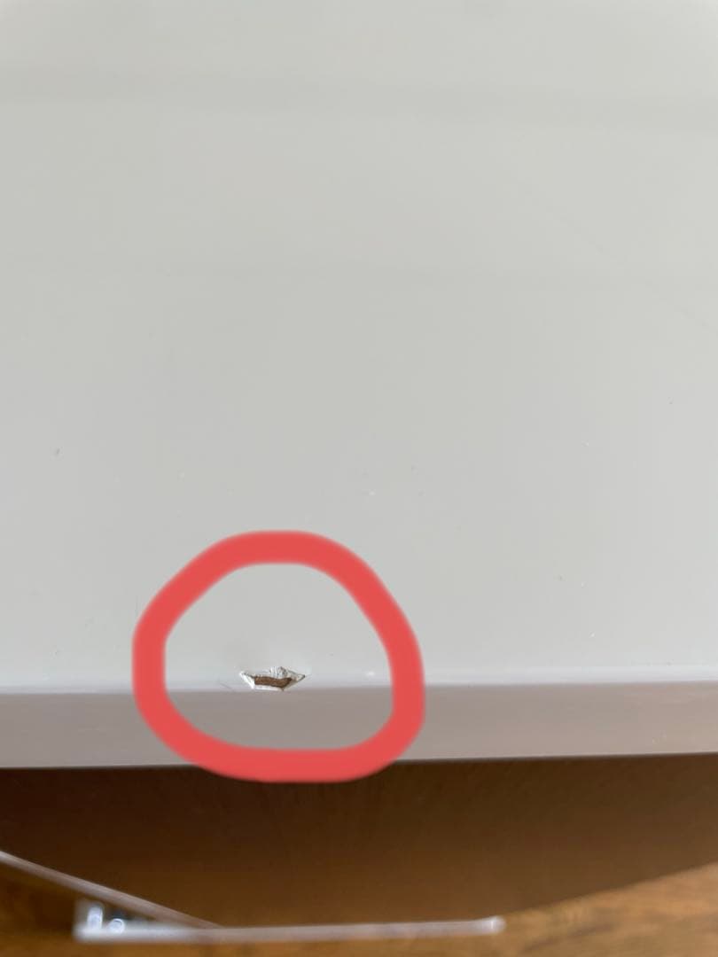 ニトリバーカウンター ホワイト/ダークブラウン