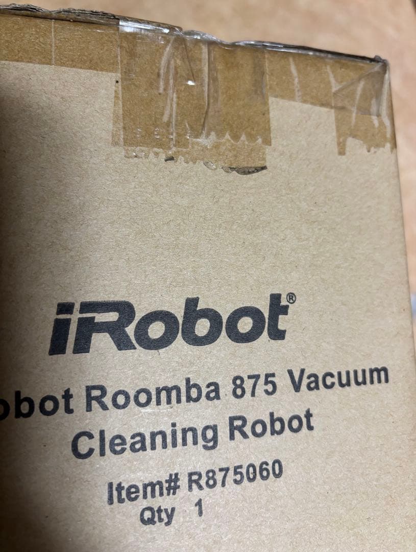 【新品未開封】iRobot Roomba ロボット掃除機ルンバ875本体