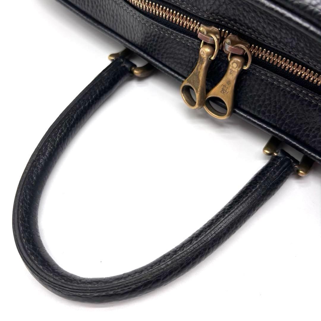 トフアンドロードストーン　Vブリーフ　ビジネスバッグ　A4可　レザー