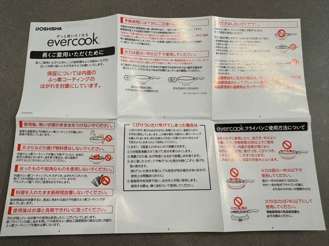 エバークック　フライパンセット