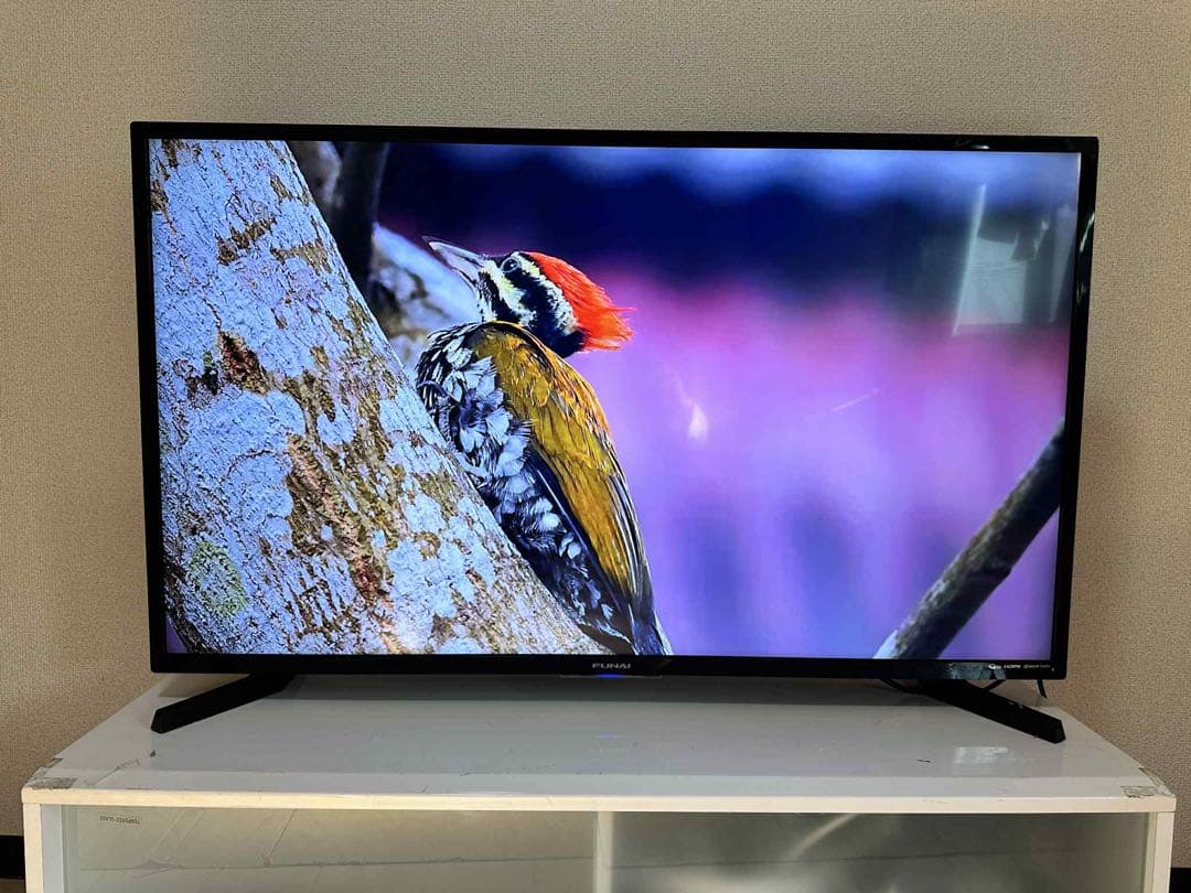 20年製 フナイ FL-43U4020 4Kチューナー43V液晶テレビ