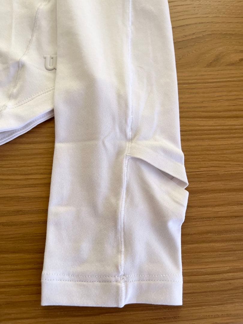 ウィルソン　オールデイハーフジップ　ホワイト