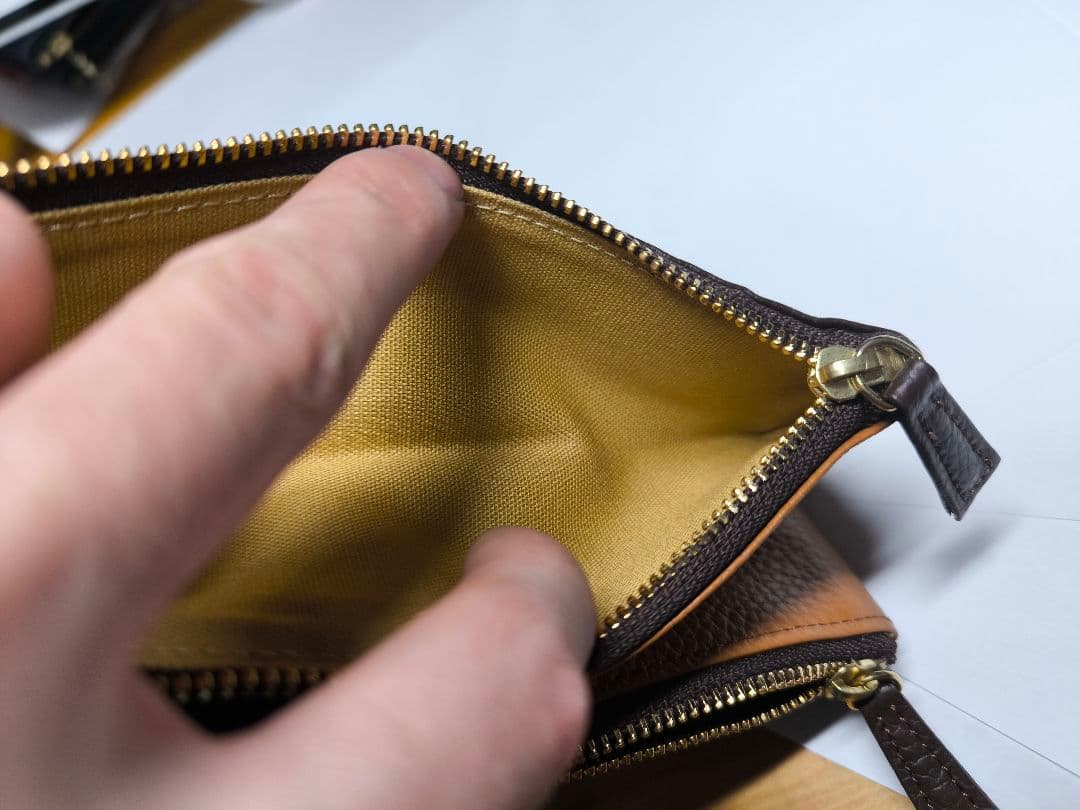 ルポペンケース　ダークブラウン　箱付き