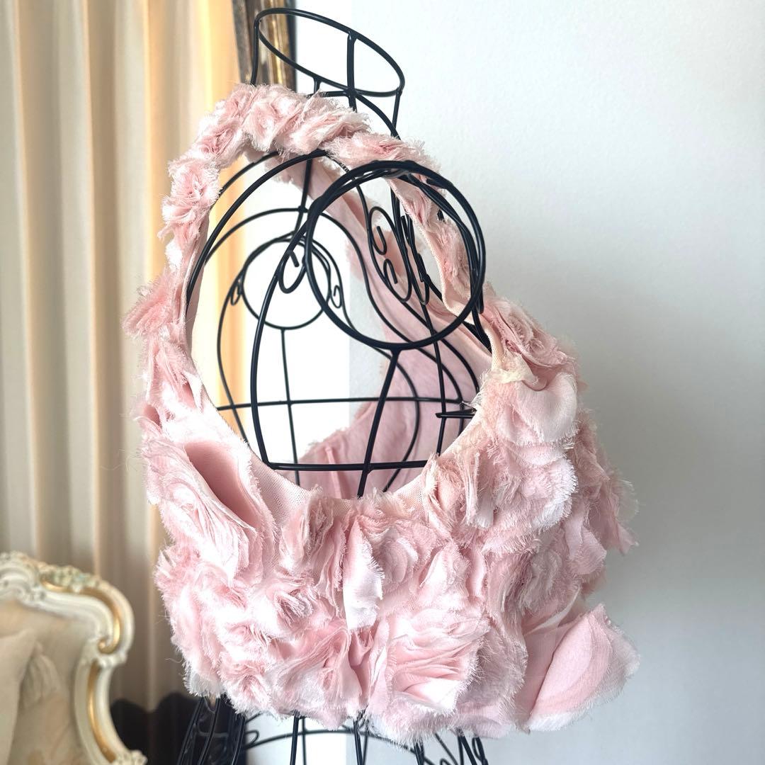 CHANEL フラワーモチーフキャミソール 38