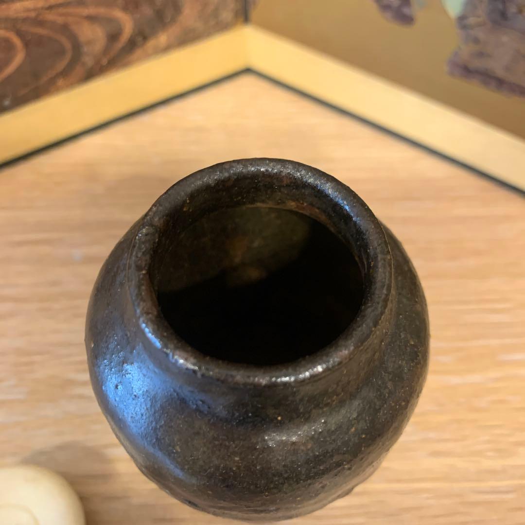 越前    茶入　　牙蓋　　　94