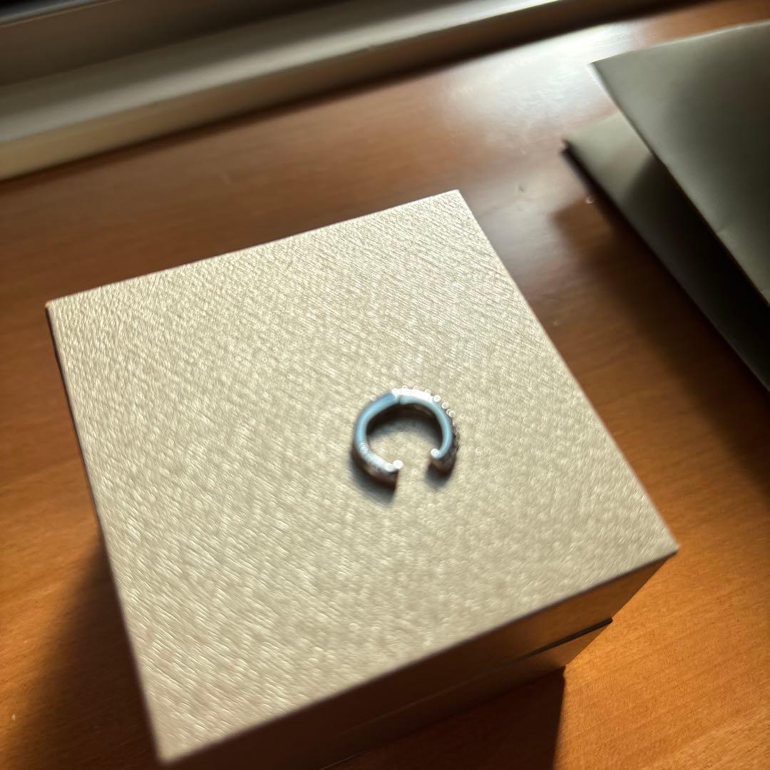 ポンテヴェキオ　美品　イヤーカフ　ピアス　片耳　保証書付　WG K18 ラテ