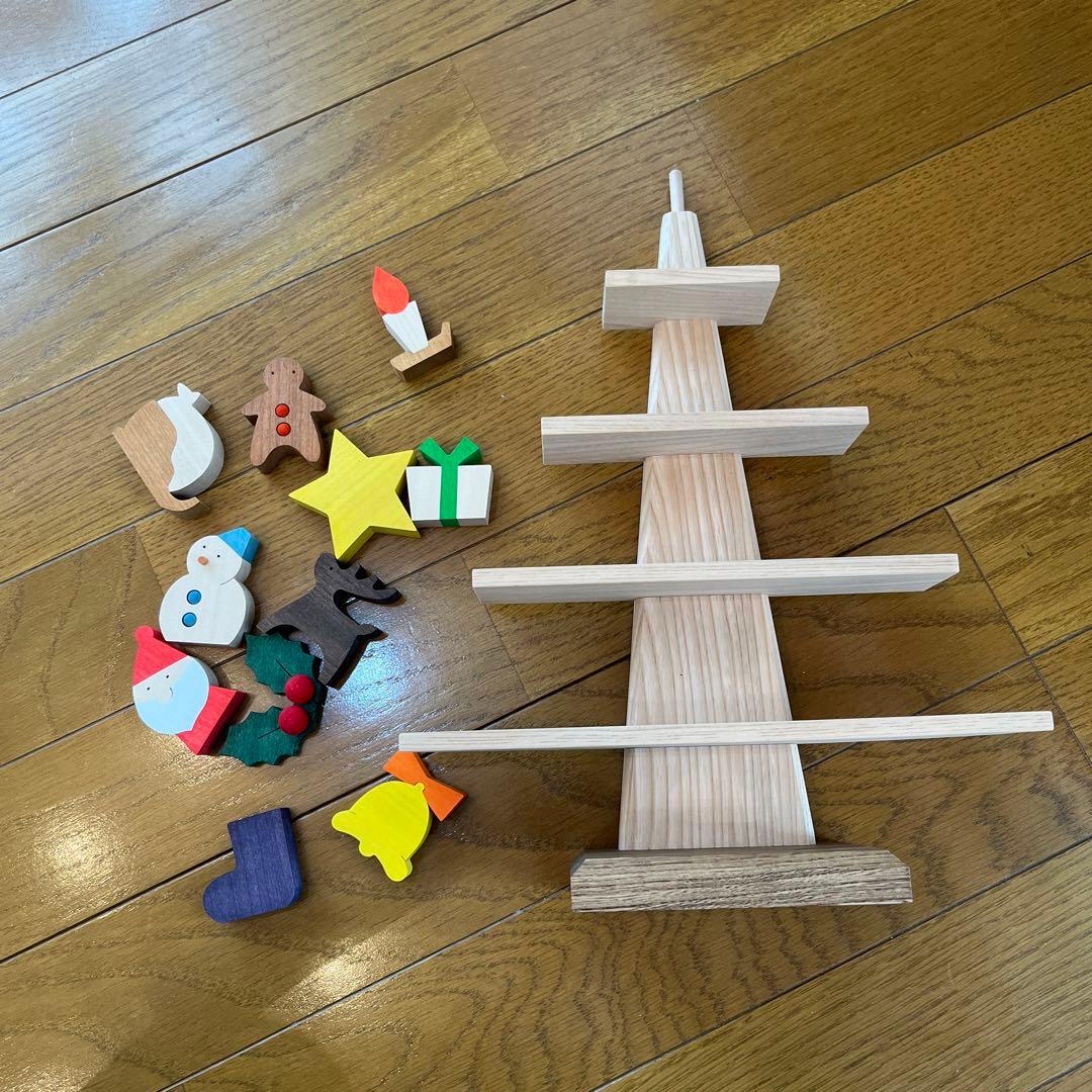 新品 未使用 クリスマスツリー クリスマス飾り クリスマス インテリア 木製