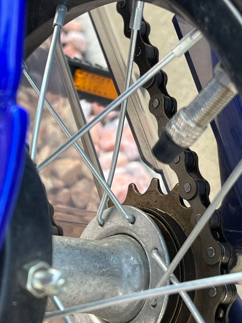 へんしんバイク　青