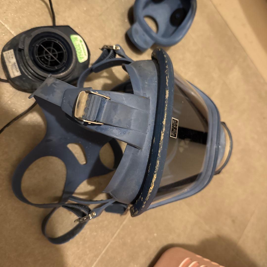 防塵マスク シリコン製 収納ケース付き