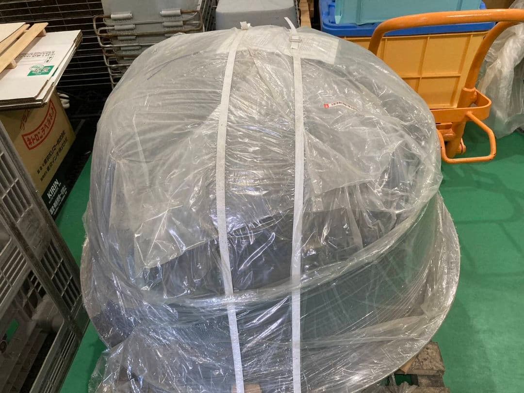 鋳鉄製 大型羽釜②　 新品未使用　直径約88cm 　お祭り　芋の子会　イベント