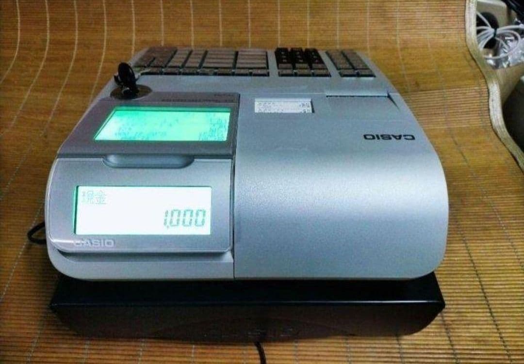 カシオレジスター　TE-2700　フル設定込み　PC連携　7211172