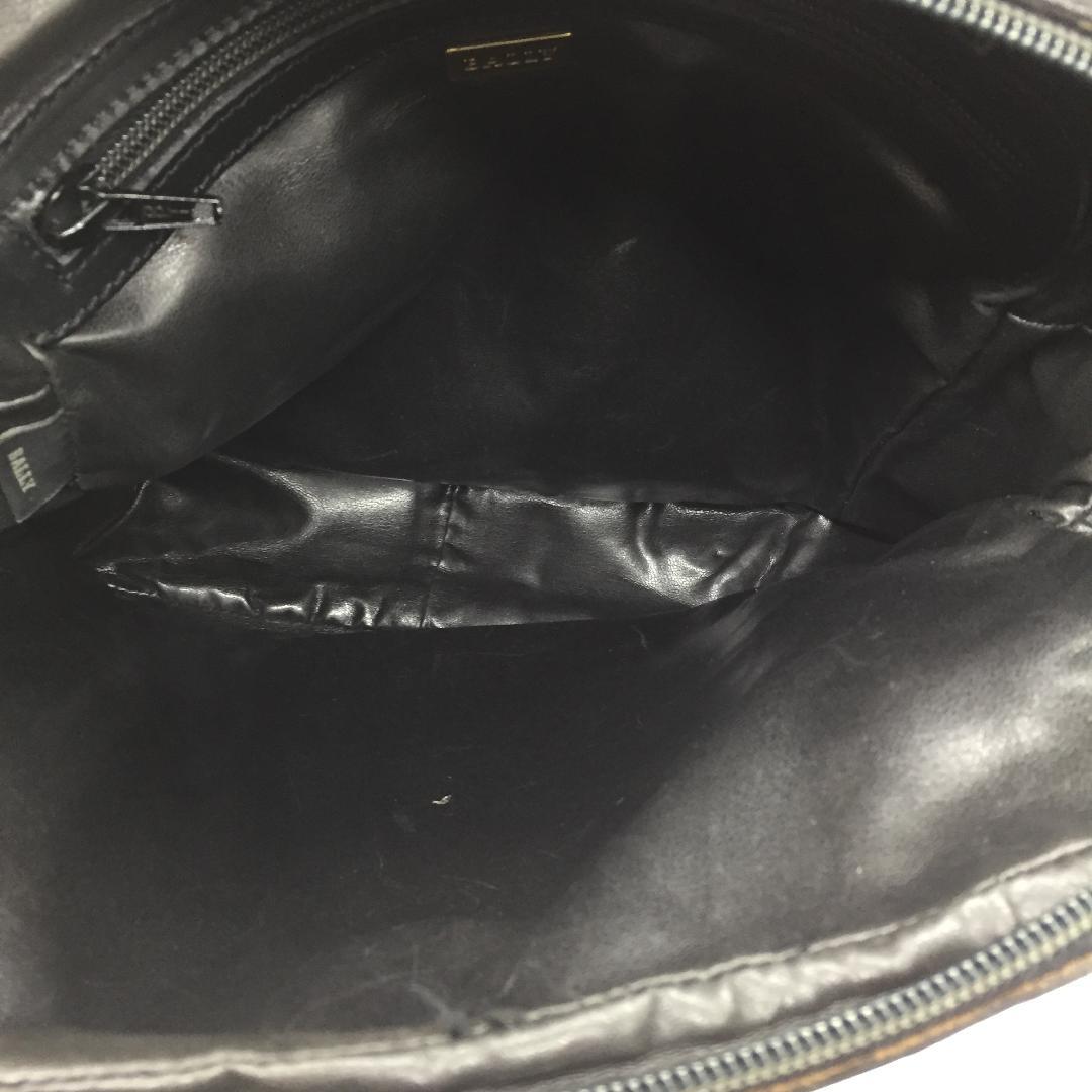 BALLY バリーショルダーバッグ ハンドバッグ レザー 本革 ロック金具