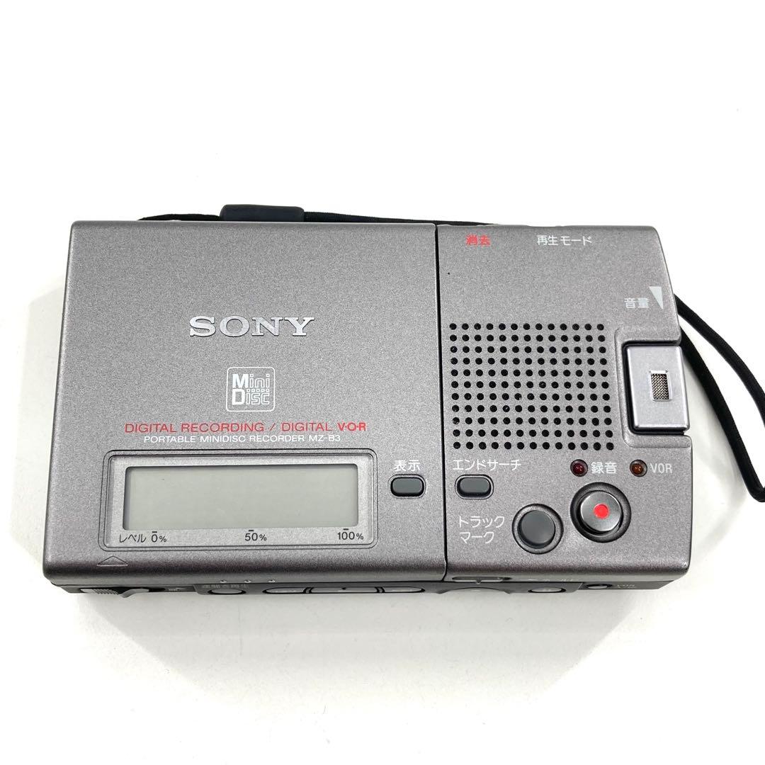 SONY ソニー MDウォークマン MDレコーダー MZ-B3 動作確認済