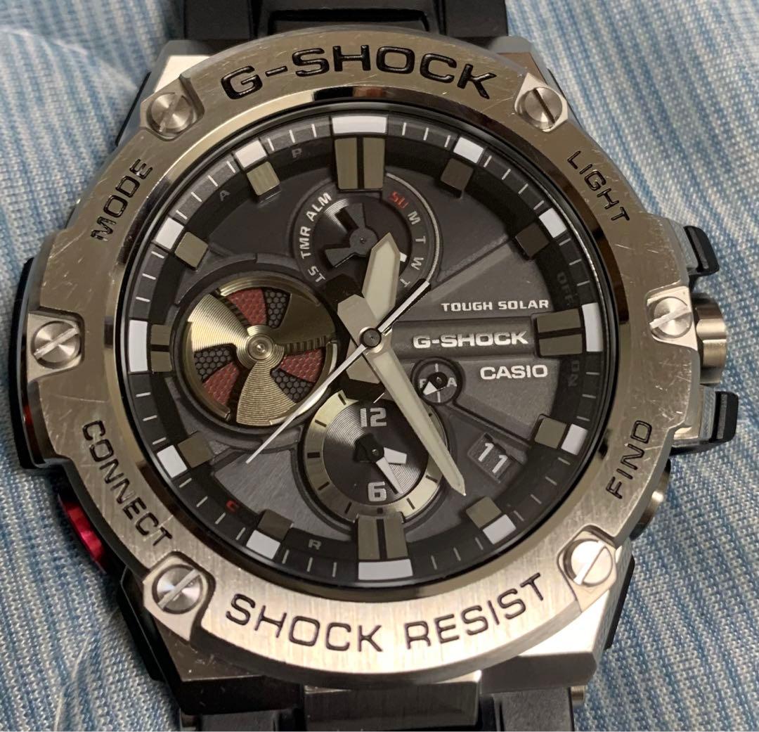 G-SHOCK G-STEEL GST-B100 ラバーベルト