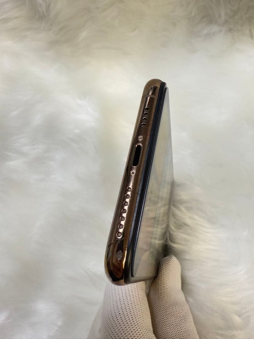 iPhone XS Max 256GB ゴールドSIMフリー バッテリー100％